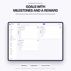 LifeCouch — goals