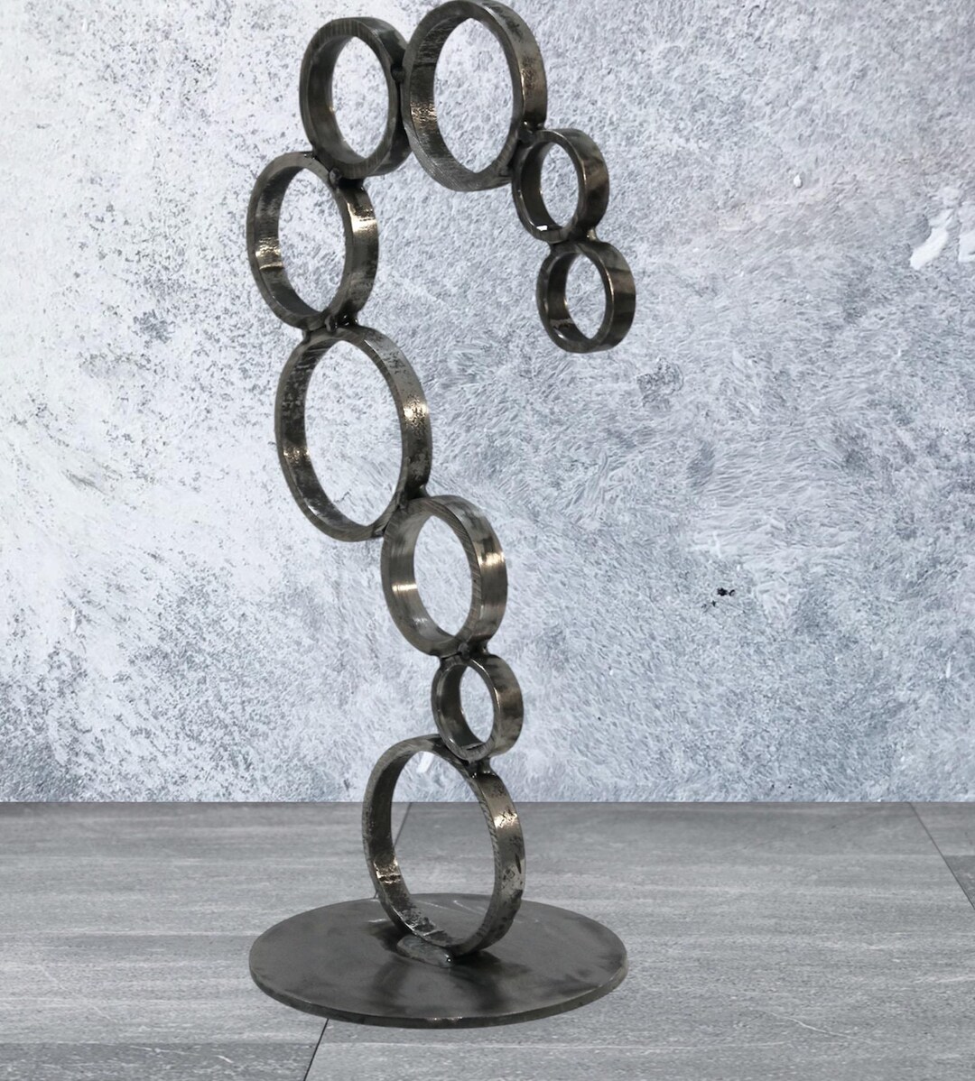 Original Handmade Metal Sculpture, Industrial, Handmade Welded Art ...