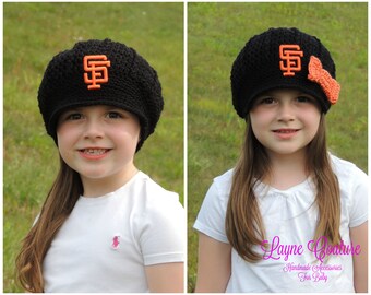 Sf Giants Baby Hat - Etsy