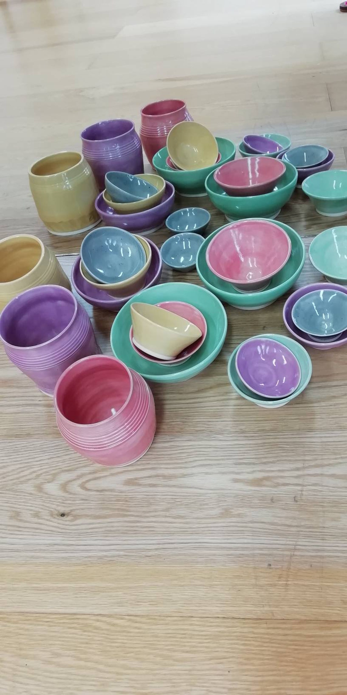 Cerámica hecha a mano Utensil / Soporte de cubiertos | Etsy