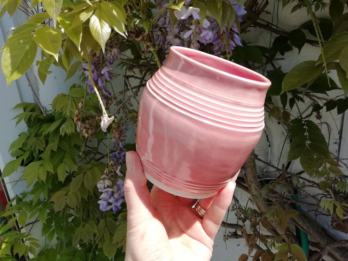 Cerámica hecha a mano Utensil / Soporte de cubiertos | Etsy