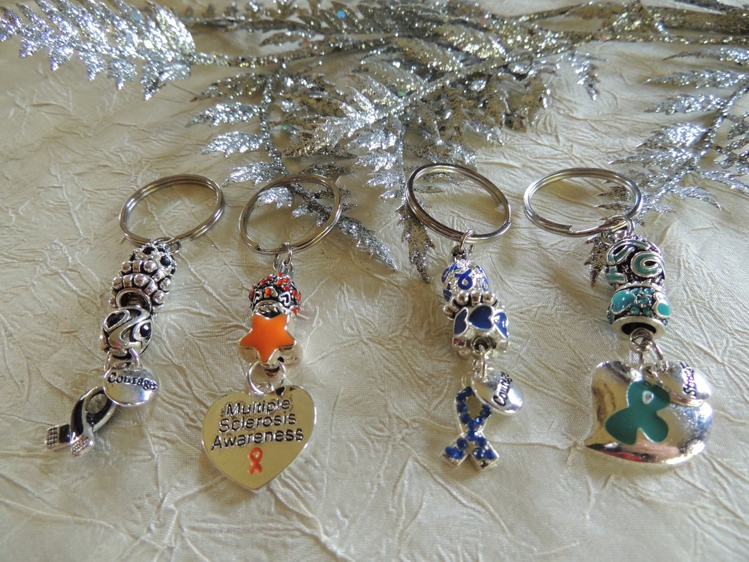 AWARENESS KEY Rings...multiple Sclerosis, Colon/colorectal Cancer ...