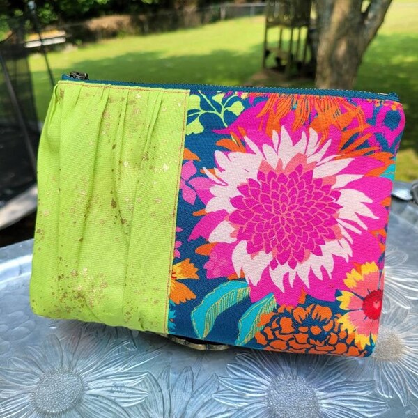 Floral Clutch Purse Etsy