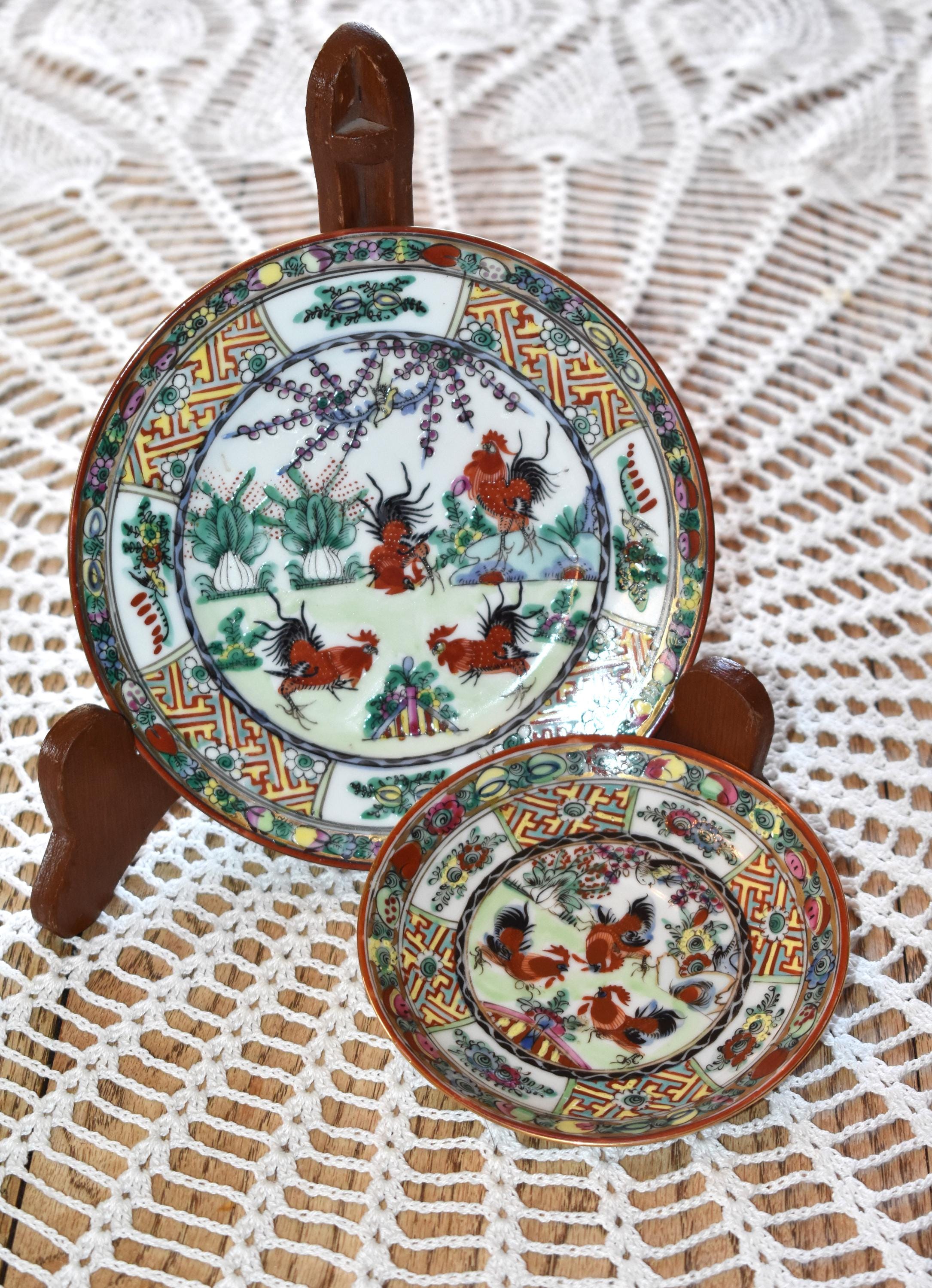 Japanese Porcelain Ware Painted in Hong Kong - Etsy