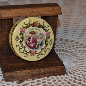 Vintage 1960s empty Baret Ware miniature container England metal collectible tin, kitchen, food
