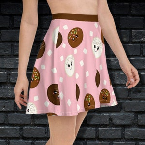 Kawaii Summer Clothes, Pastel Goth Skirt, Hot Chocolate Bomb