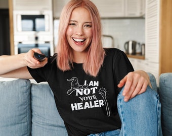 Tank or DPS Shirt, Gamer Shirt, Video Game Shirt, Sizes S to 4X