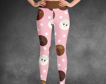 Hot Chocolate Bombs, Kawaii Leggings, Pastel Goth Leggings