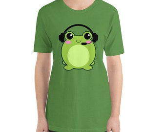 Gamer Frog, Frog Shirt, Frog Lover Gift