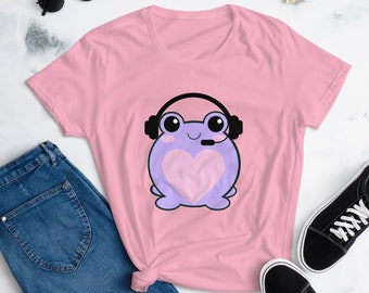Cute Frog Shirt, Frog Lover Gift, Kawaii Frog