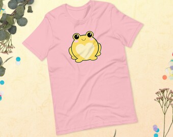 Yellow Frog, Cute Frog Shirt, Man I love Frogs