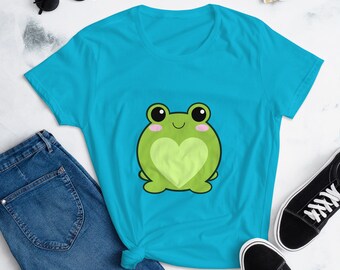 Cute Frog Shirt, Frog Aesthetic, Frog Tshirt