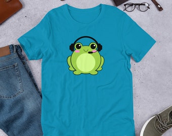 Gamer Frog, Frog Tshirt, Frog Lover Gift