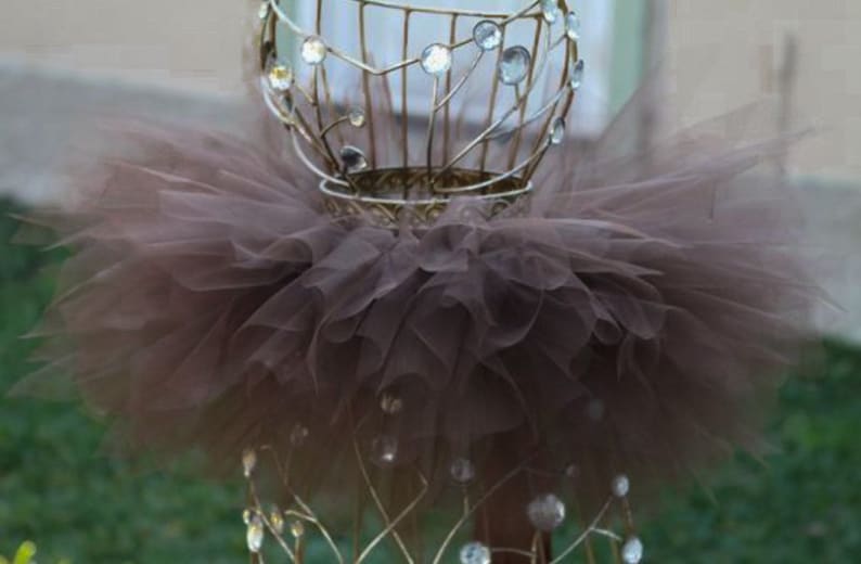 Baby Brown Tutu Skirt Baby Brown Tutu Skirt