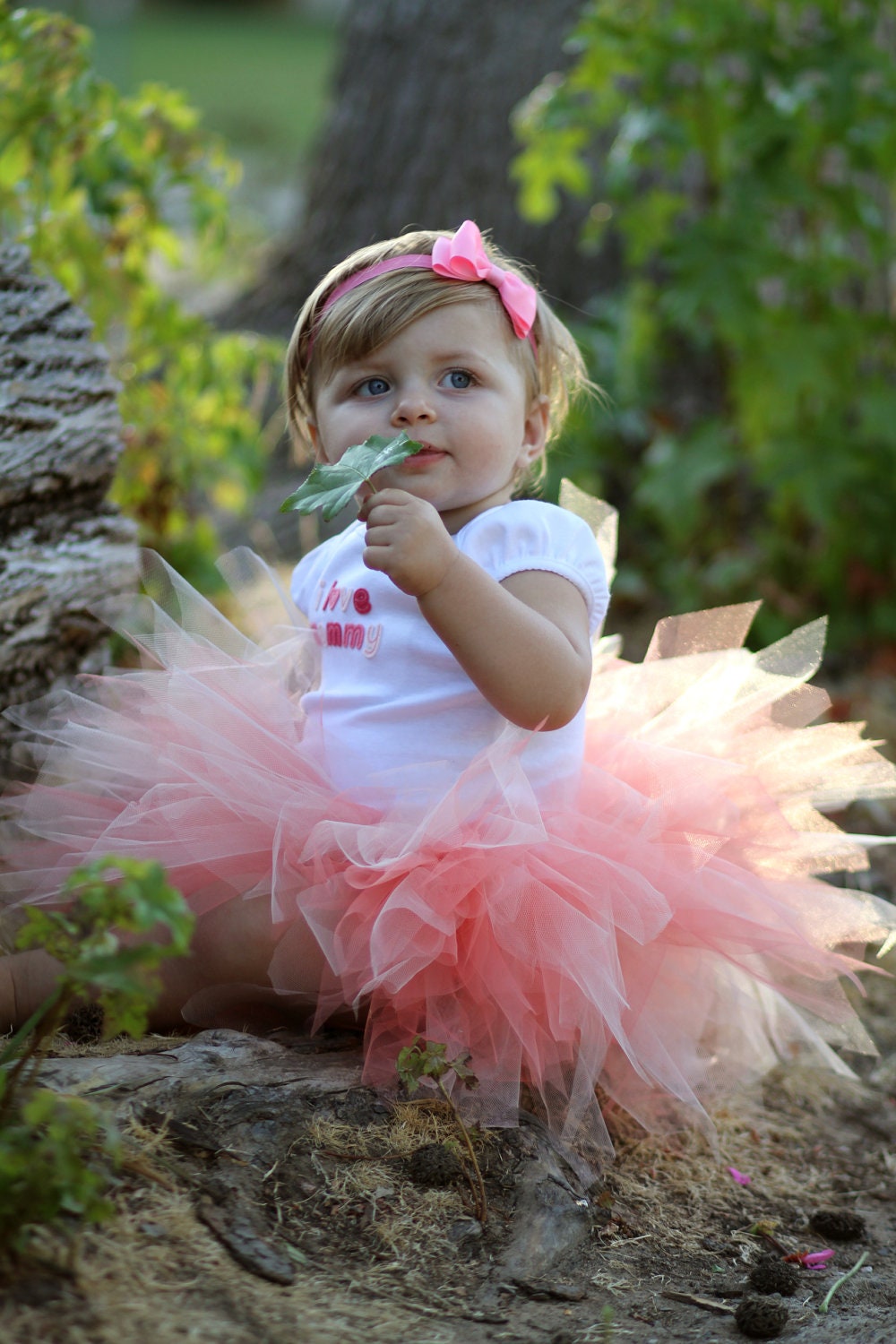 Baby Peach Tutu Skirt Etsy