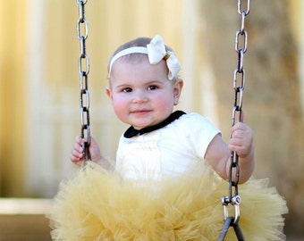 Baby Musturd Tutu Skirt