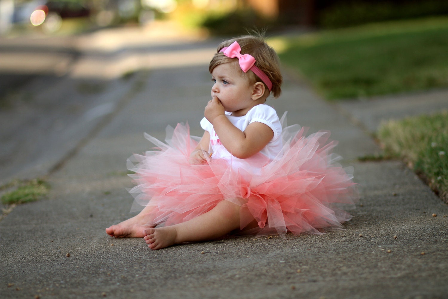 Baby Peach Tutu Skirt Etsy