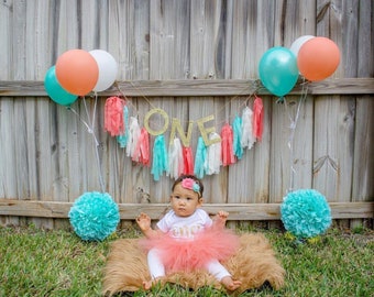 Baby Coral Tutu Skirt