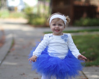 Baby Royal Blue Tutu Skirt