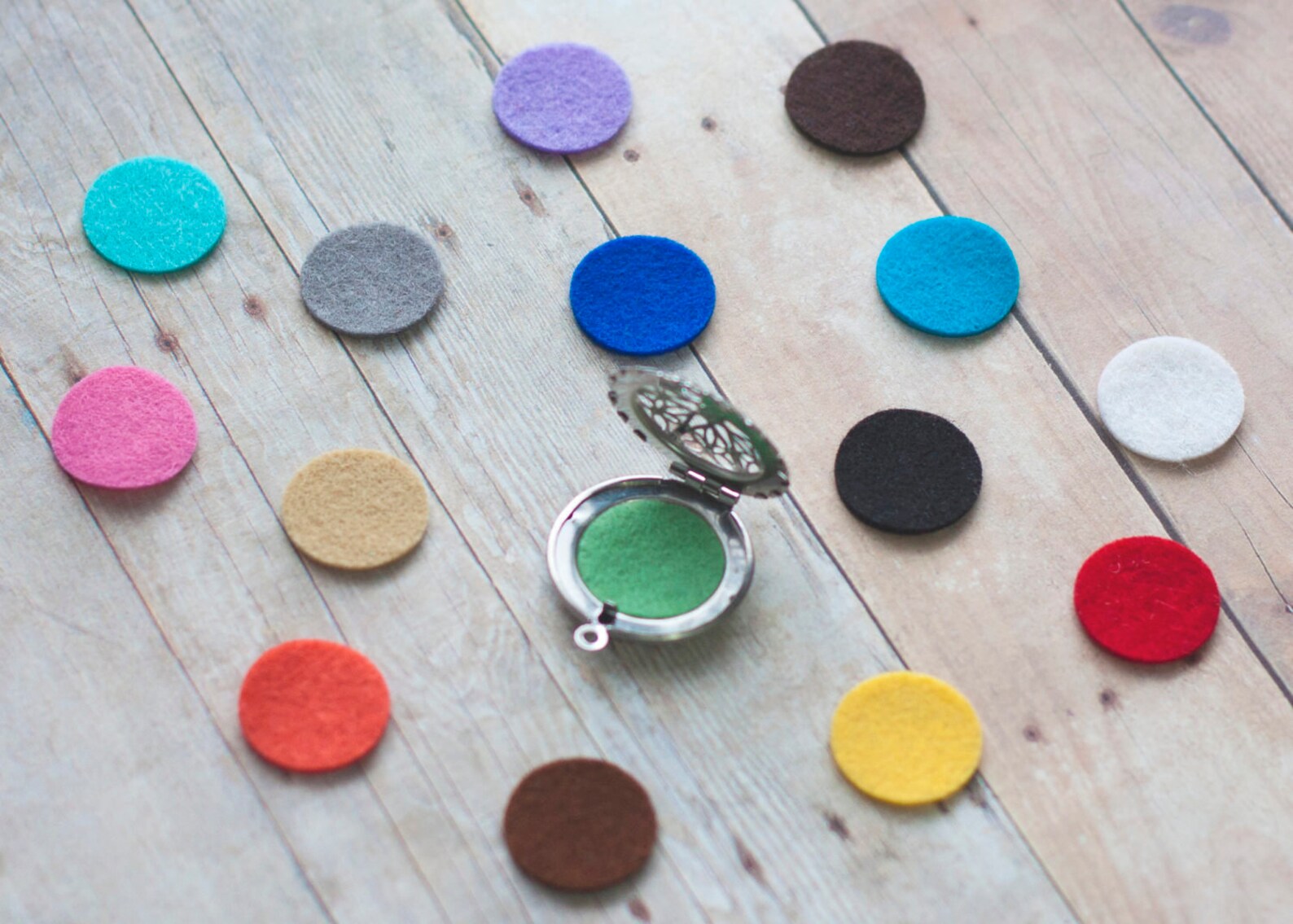 Pads for Essential Oil Diffuser Necklace 60 Oil Pads Wool Etsy