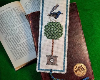 Cross Stitch kit for superb fairy wren design.