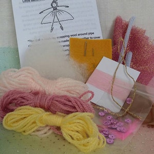 Craft kit for little ballerina doll image 7