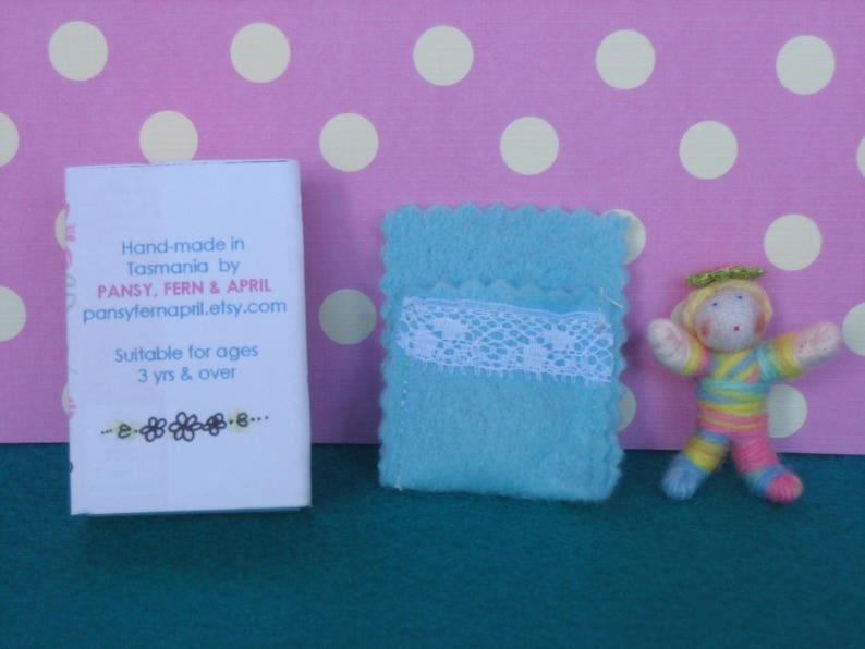 Pair of Baby dolls in matchbox beds image 3