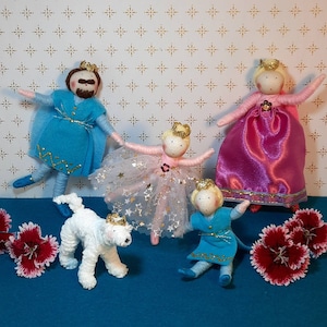 Castle dolls house family