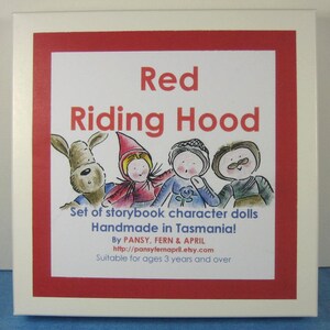Red Riding Hood Storybook Doll Set image 3