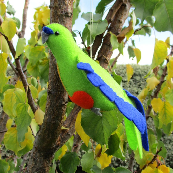 Orange Bellied Parrot- craft kit