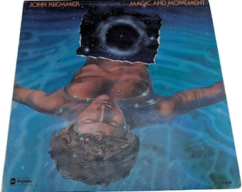 ジョン・クレマー『マジック・アンド・ムーブメント』LP（クアッド）（1974年米国盤）（AS-9269）（EX/VG）
