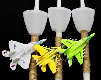 Fighter Jet Airplane Jet Plane Air Force Greek Orthodox Easter Pasxa Candle Lambada