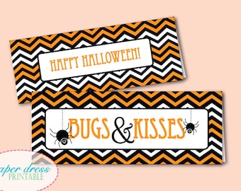 Free bugs and kisses labels