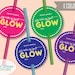 INSTANT Download - Glow Stick Valentine's Day Tags - You Make My Heart ...