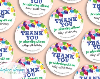 Balloon Thank You Etsy Balloon Thank You Etsy