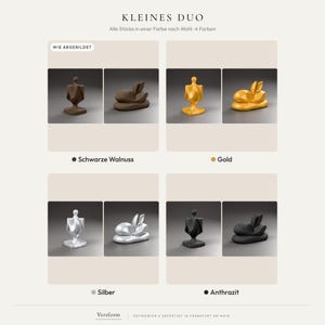 2er-Set Dreidel und Olive Skulptur, Chanukka Deko in Holzoptik, 3D-Druck Judaica Regaldeko – bundle-colors