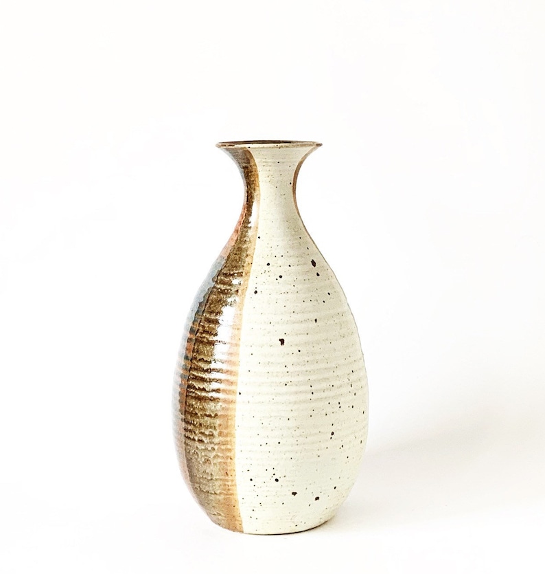 Vintage Studio Pottery Vase Boho Style