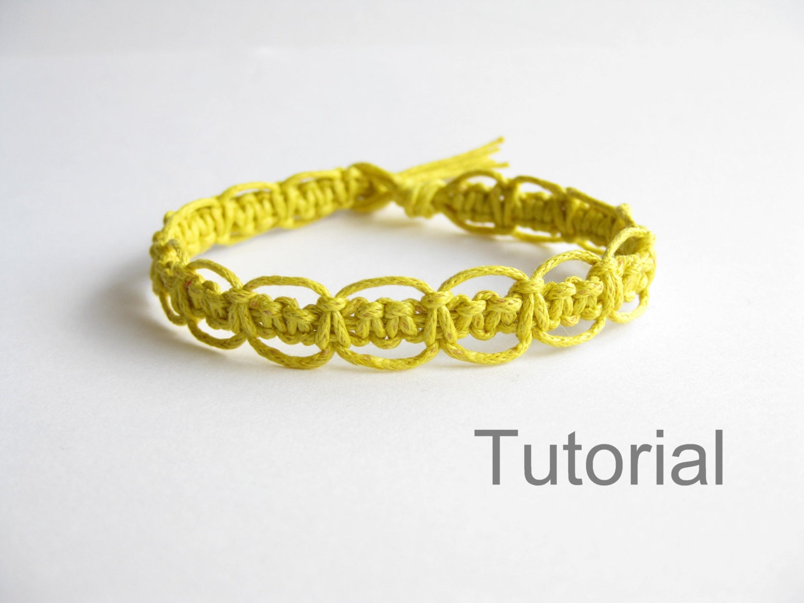 Step by Step Macrame Bracelet Pattern Pdf Tutorial Etsy