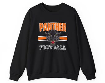 Unisex Crewneck Panther Football Sweatshirt