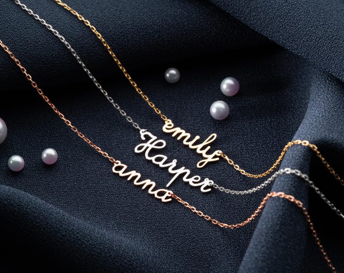 Personalized Name Necklace, Custom Jewelry