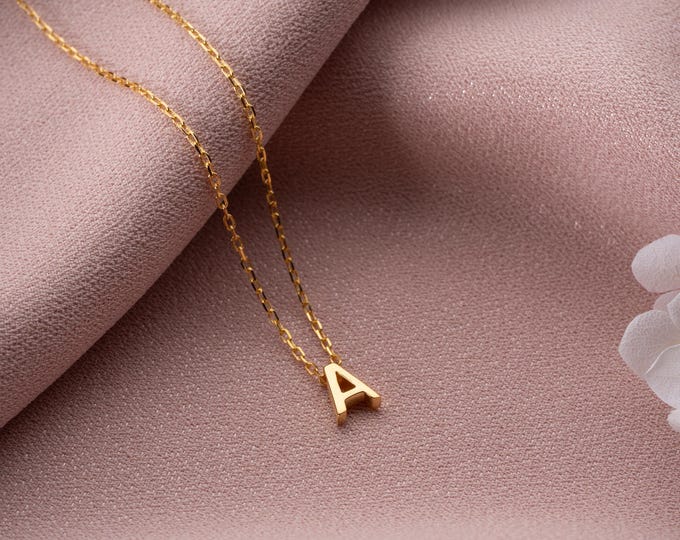 Personalized Initial Necklace, Custom Jewelry