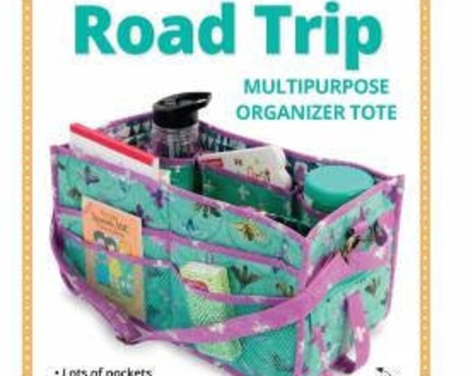 Road Trip Multipurpose Organizer Tote Pattern by Annie PBA254 Car