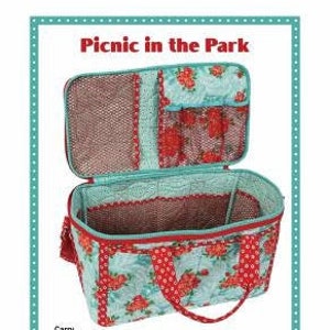 Picnic In The Park Bag Pattern | By Annie PBA243 | Travel Organizer | Sewing Pattern