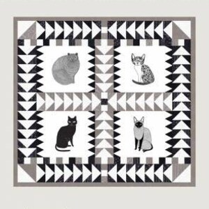 Catnip Quilt Pattern | Gingiber GB010 | Finished Size 60