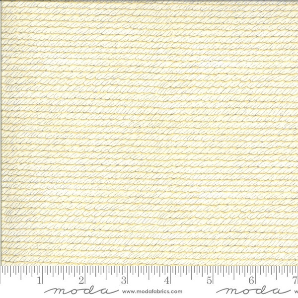 Bee Skep Woven Parchment | Bee Grateful by Deb Strain | Moda Fabrics 19967-11 | 100% Cotton Fabric | Blender Print | Fat Quarters | Yardage