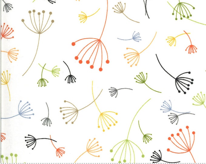 Breezy in Cream Quotation by Zen Chic Moda Fabrics 173011 100 Cotton