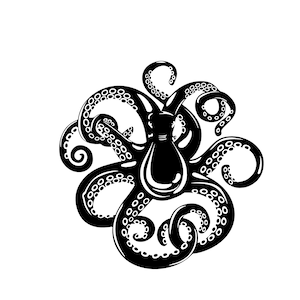 kraken Octopus svg, Digital Download, Sea Octopus svg, Tentacles squid octopus png file for cricut, Tentacles svg Cut File Commercial Use