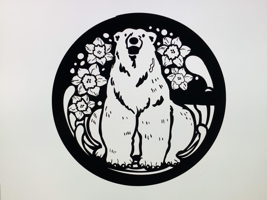 Polar Bear Svg Cut File Download Svg Cricut Silhouette - Etsy