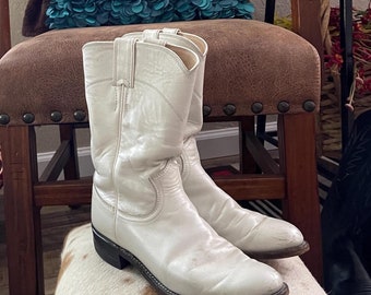 Vintage Boots Western Boots Cowboy Boots Justin Boots 6B Cowgirl 