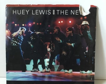 Vintage 45 record Huey Lewis and the News Vinyl 45RPM